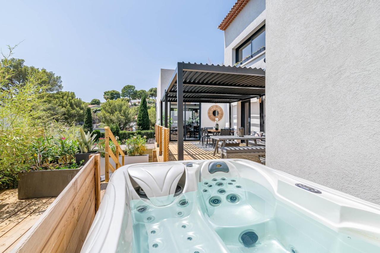 Maison Osmoz Port Pin - Jacuzzi, Clim Par Dodo A Cassis Apartment Exterior photo