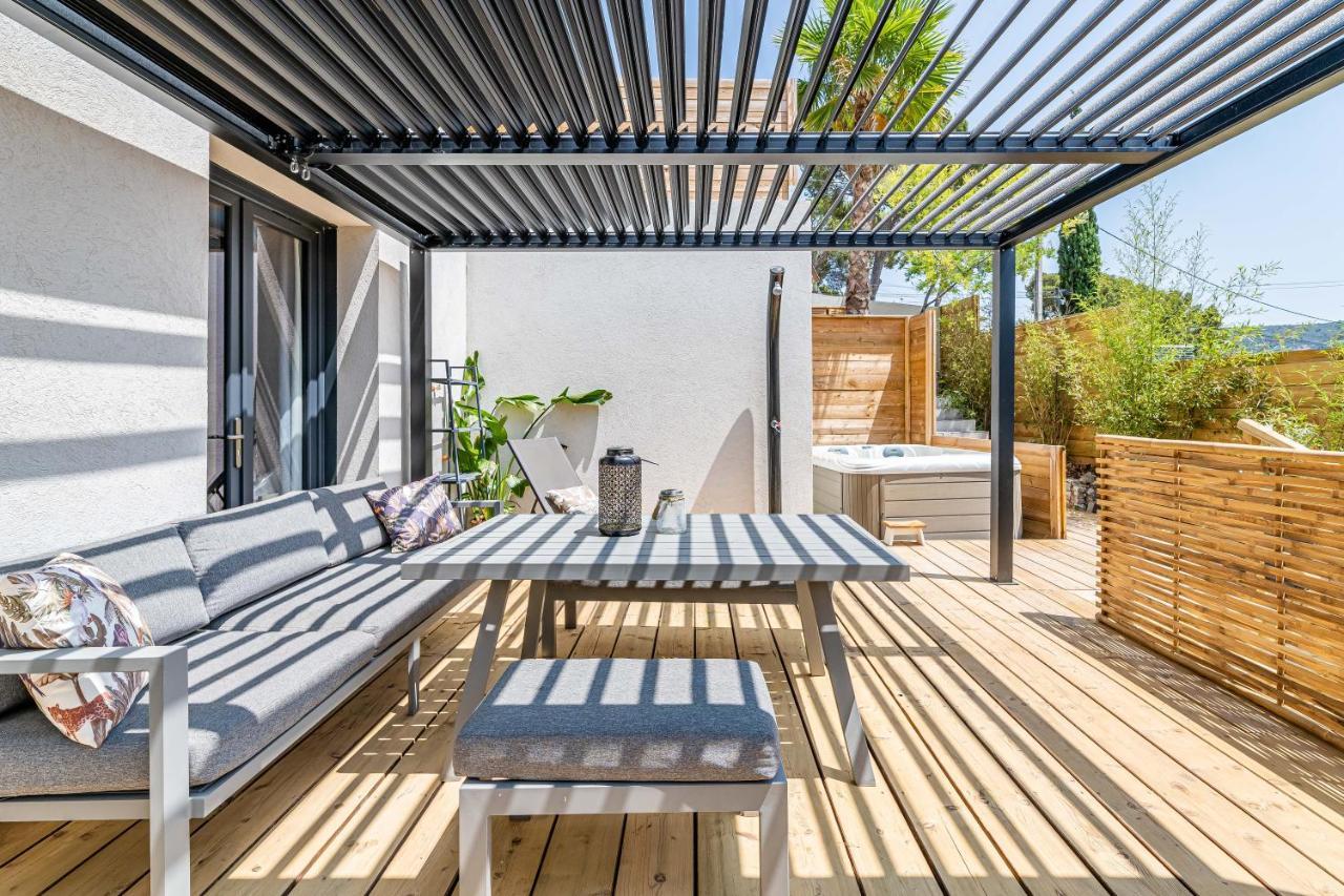 Maison Osmoz Port Pin - Jacuzzi, Clim Par Dodo A Cassis Apartment Exterior photo
