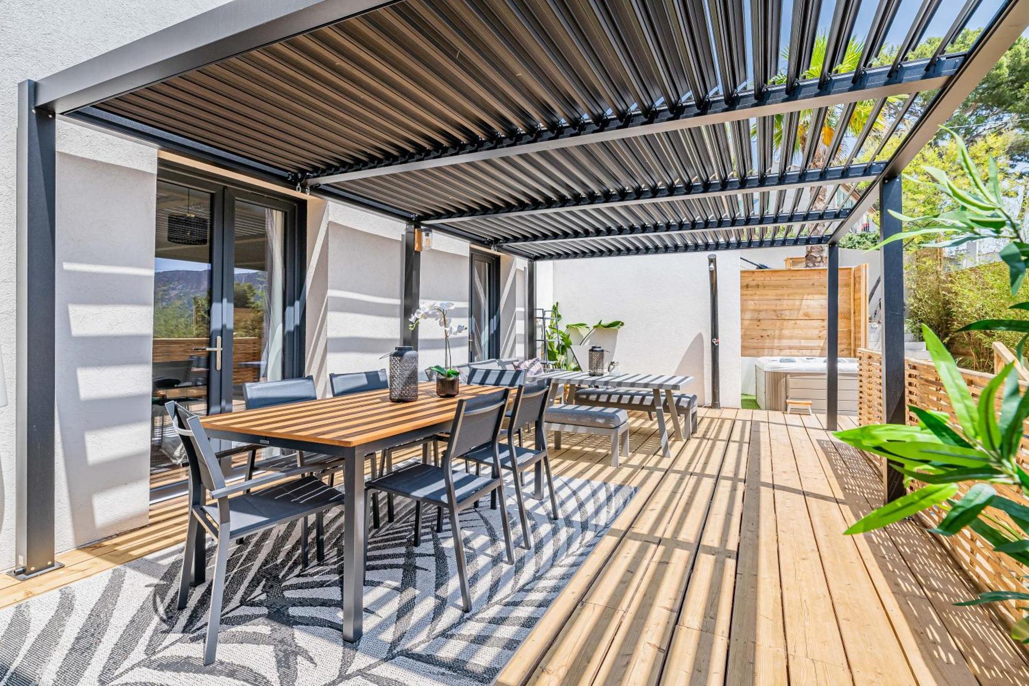 Maison Osmoz Port Pin - Jacuzzi, Clim Par Dodo A Cassis Apartment Exterior photo