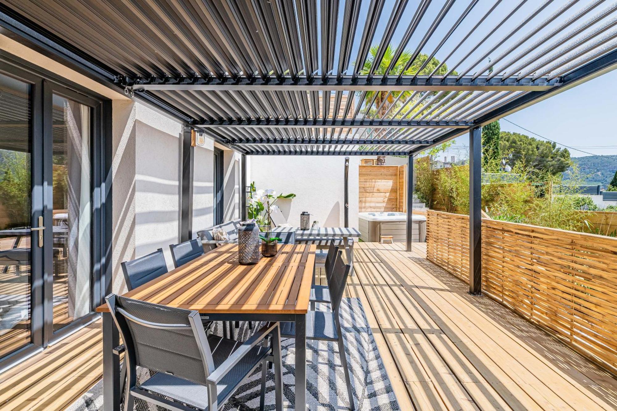 Maison Osmoz Port Pin - Jacuzzi, Clim Par Dodo A Cassis Apartment Exterior photo