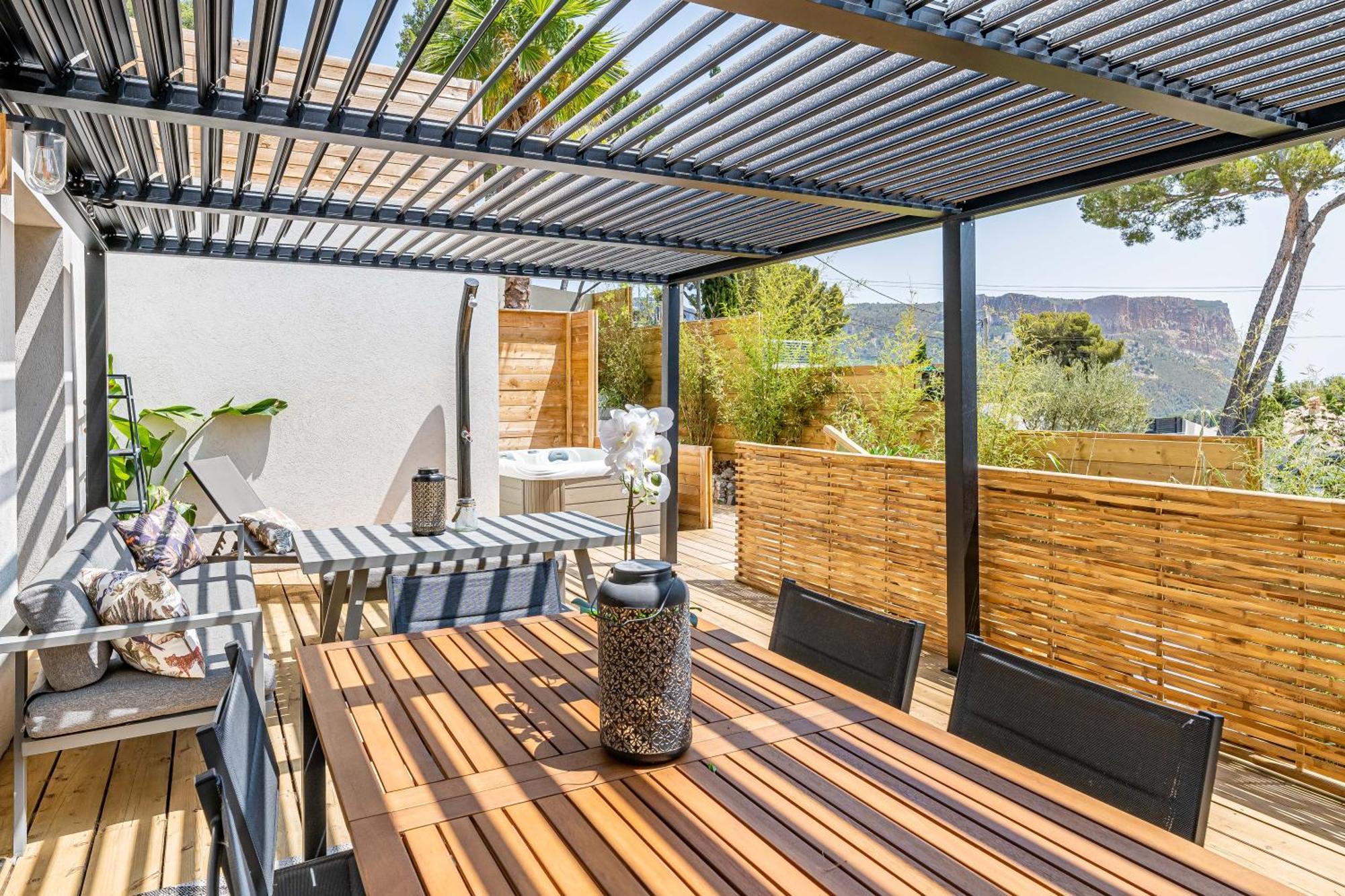 Maison Osmoz Port Pin - Jacuzzi, Clim Par Dodo A Cassis Apartment Exterior photo